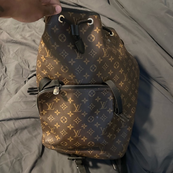 Authentic New Louis Vuitton Zack Monogram Macassar Canvas Backpack. Excellent - Picture 4 of 4